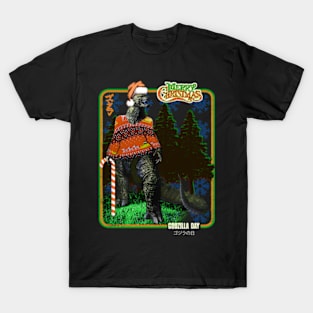 Godzilla christmas T-Shirt